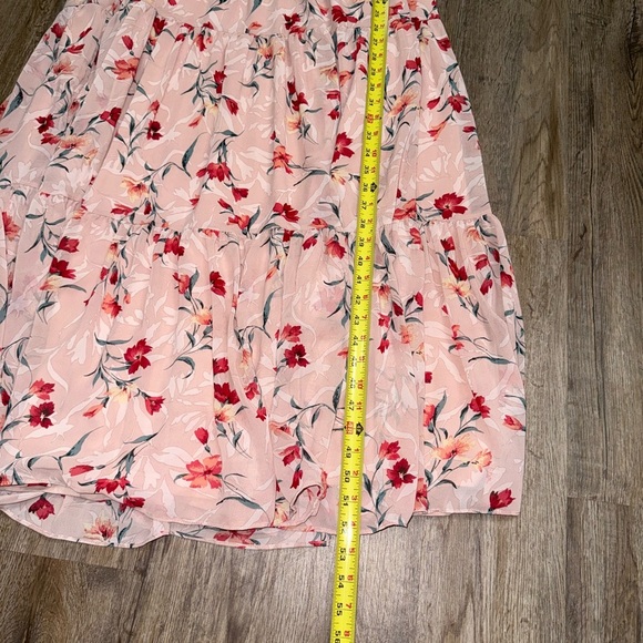 Aakaa Pink Floral Maxi Dress - Picture 9 of 11